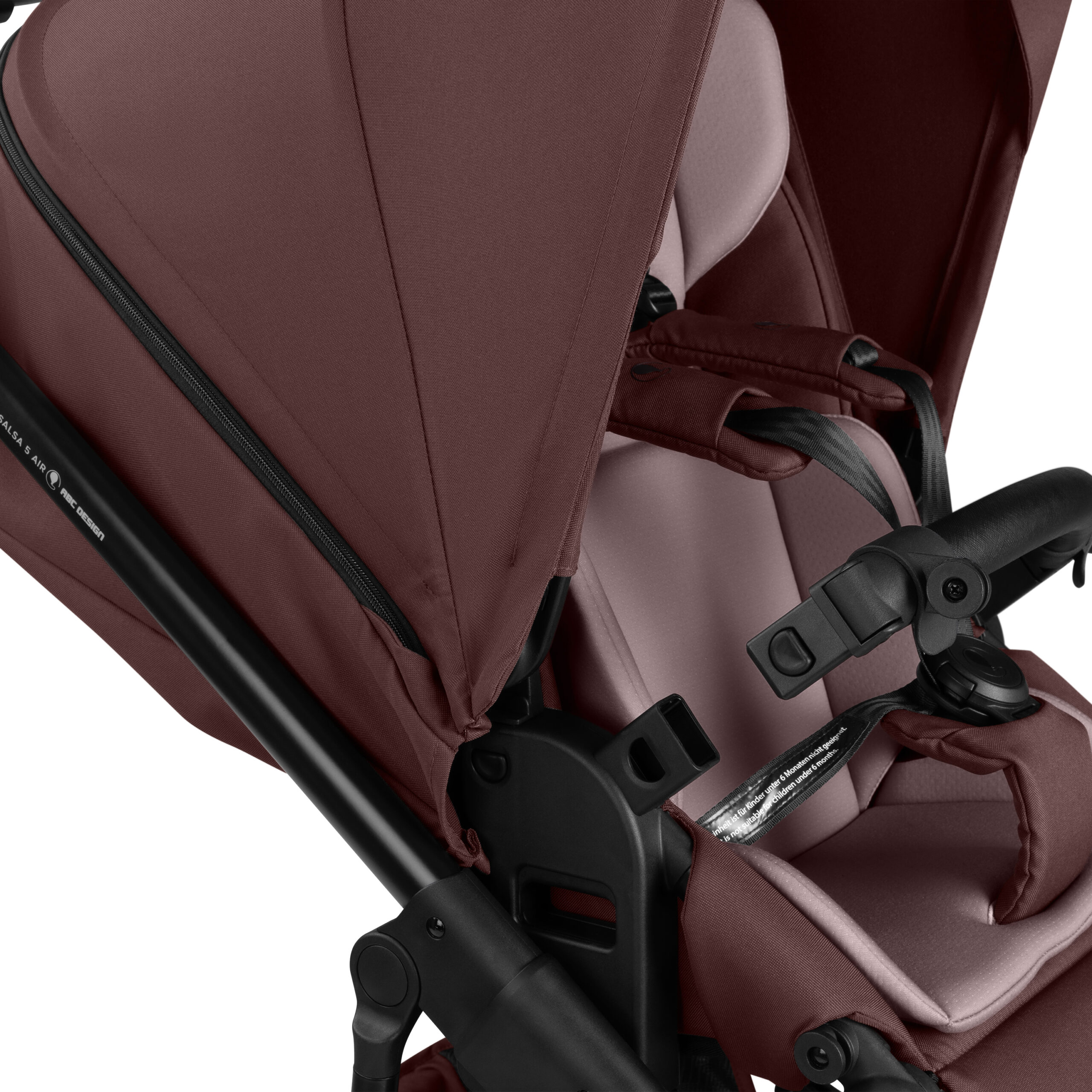 "ABC Design Salsa 5 Air" vežimėlių rinkinys - Umbra (21)