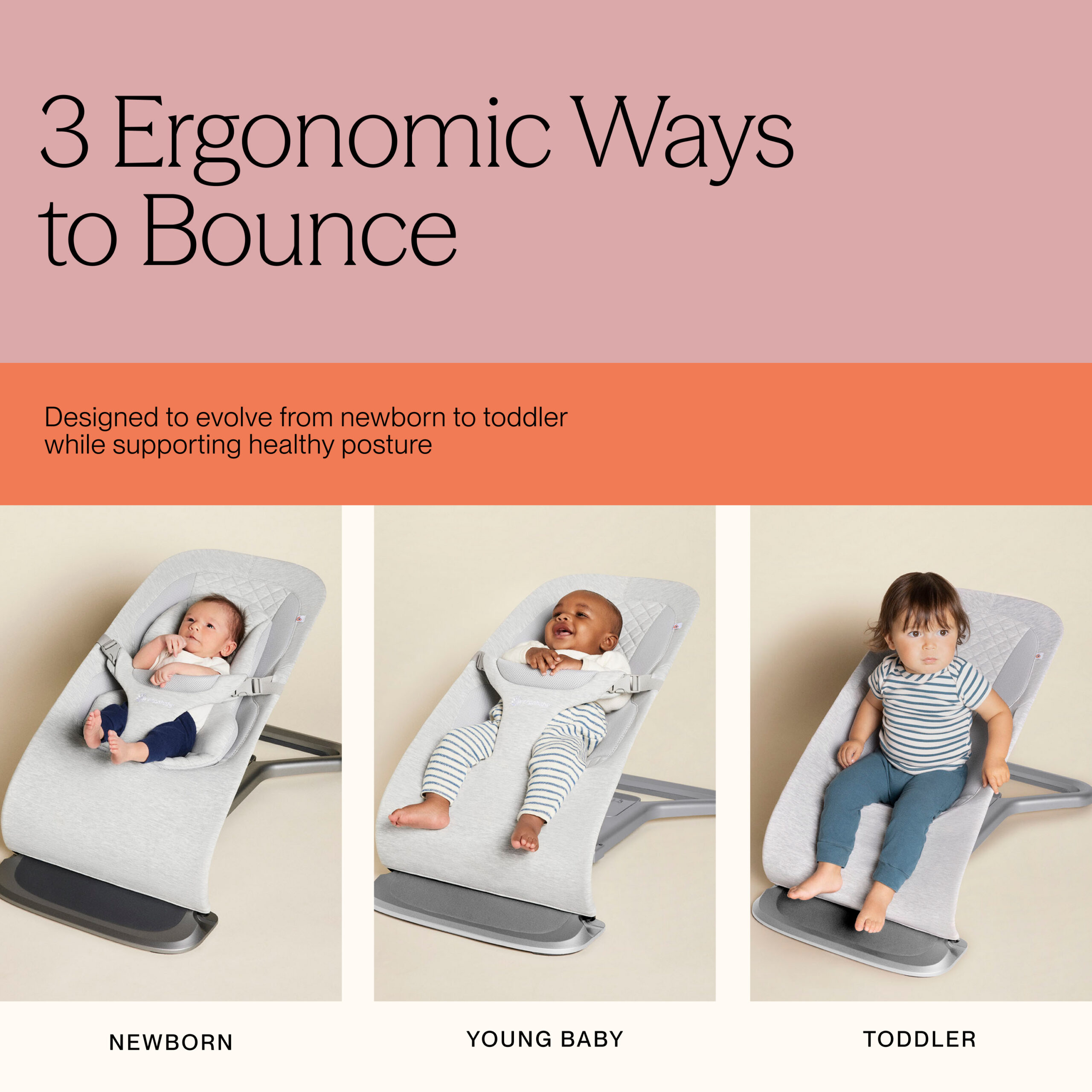 evolve bouncer stages, bouncer positions, bouncer stages, ages and stages