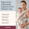 Ergobaby Deluxe Linen kandekott
