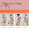 Ergobaby Deluxe Linen kandekott (3)