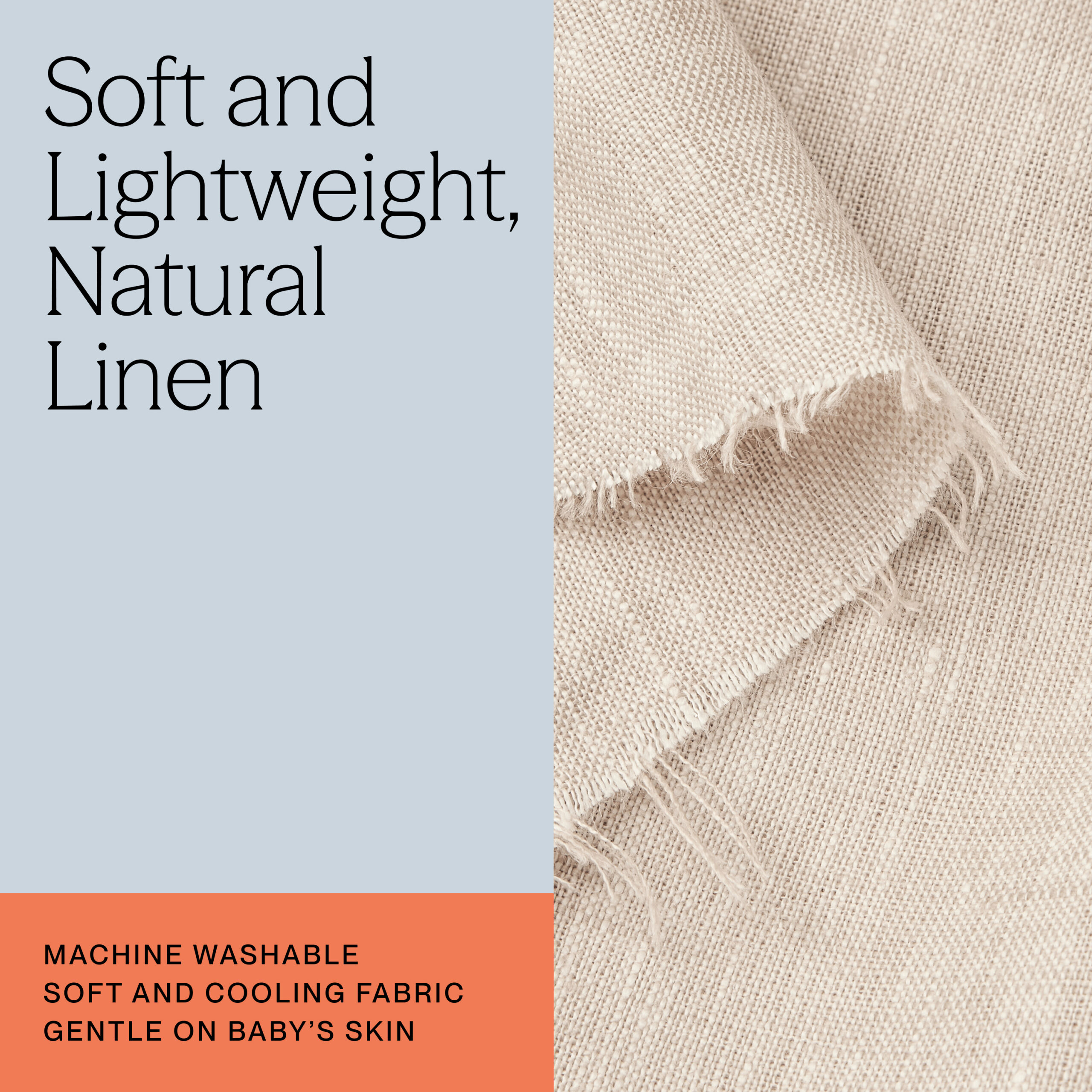 Ergobaby Deluxe Linen kandekott (4)