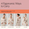 Ergobaby Omni Deluxe Classic kandekott (14)