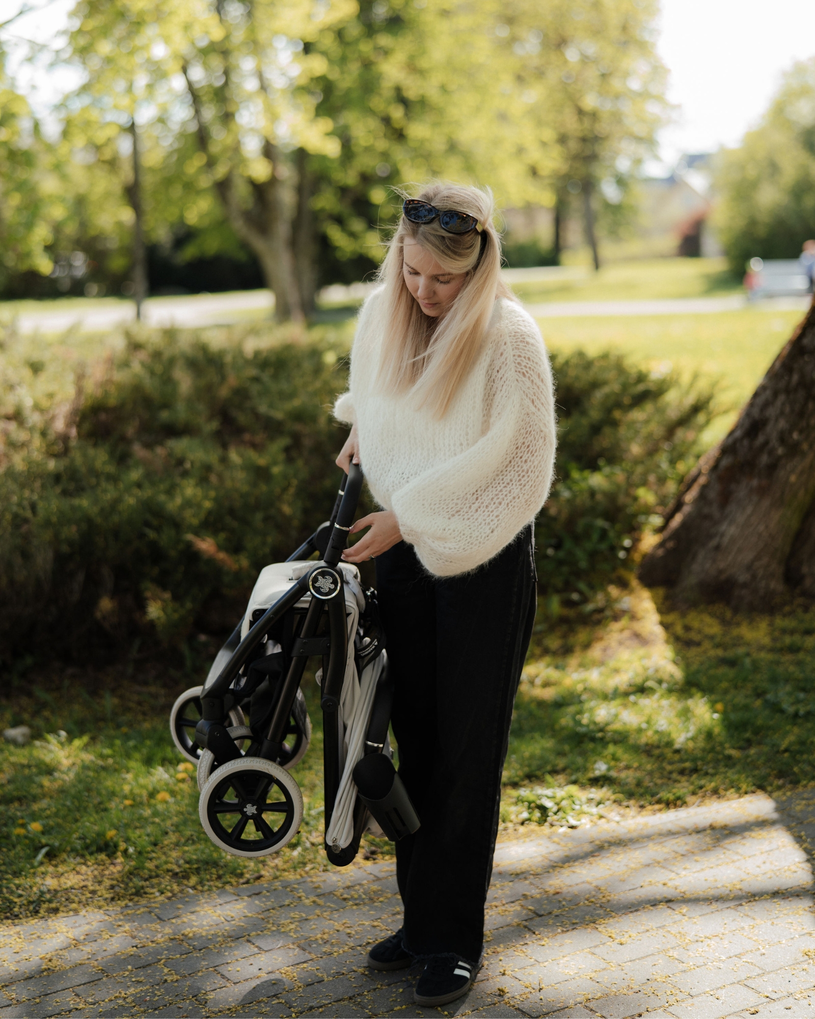 Mamoa M1 Cotton White kergkäru