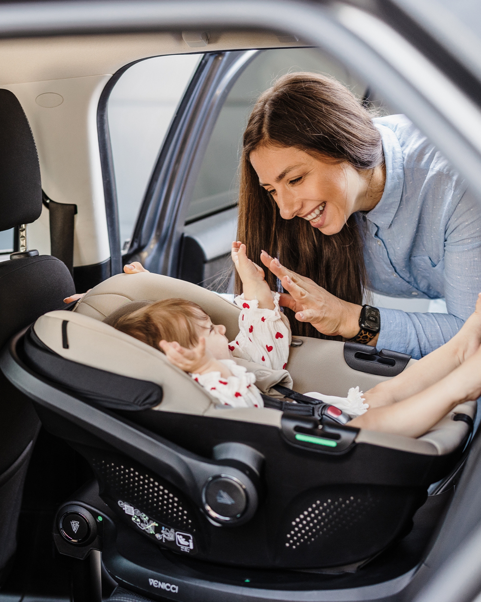Venicci Tiago 360 Isofix telakka