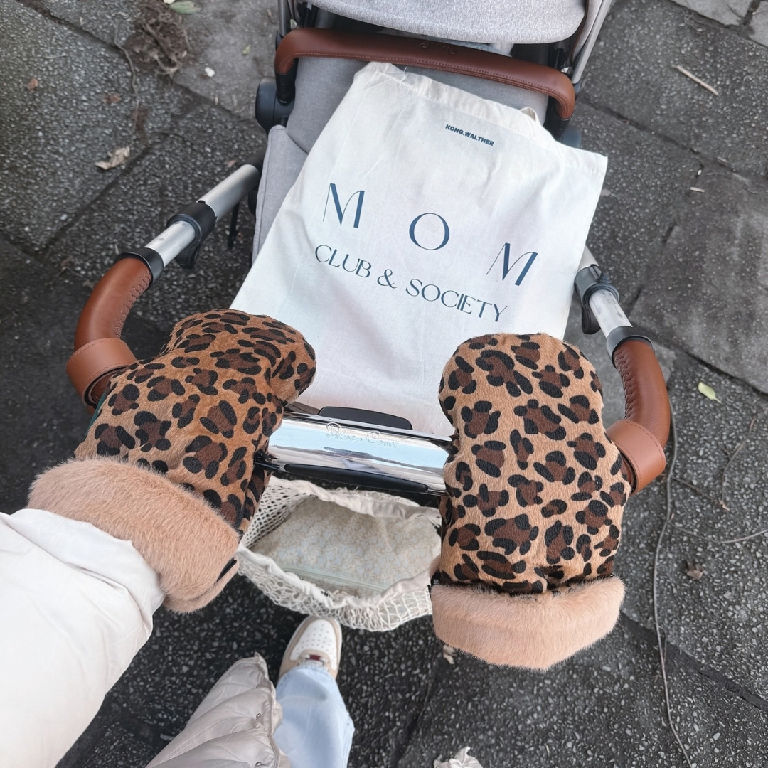 Kong.Walther Print Stroller Gloves - Image 5